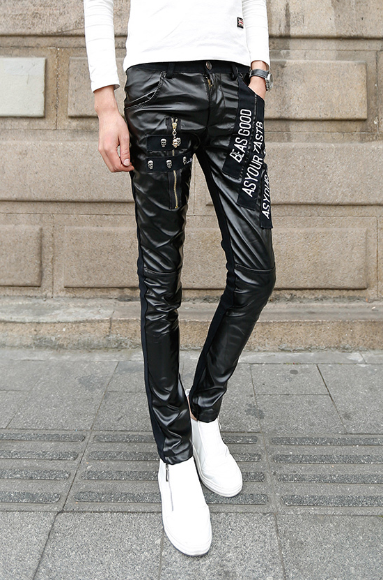 Pantalon cuir homme - Ref 1481161