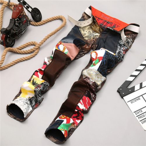 Pantalon cuir homme droit pour jeunesse automne - Ref 1481298