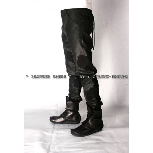 Pantalon cuir homme droit pour jeunesse printemps - Ref 1481499