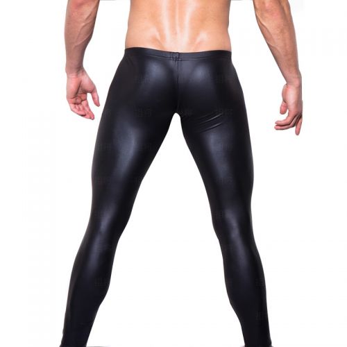 Pantalon cuir homme serré pour jeunesse été - Ref 1481532