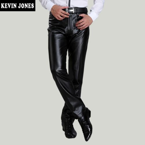 Pantalon cuir homme droit pour jeunesse KEVIN JONES PU hiver - Ref 1481556