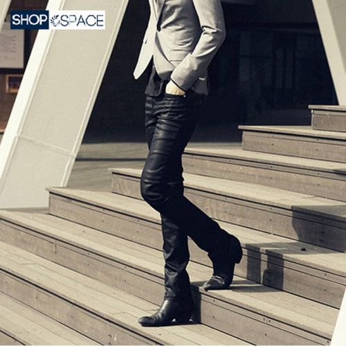 Pantalon cuir homme serré pour jeunesse SHOPSPACE - Ref 1481633