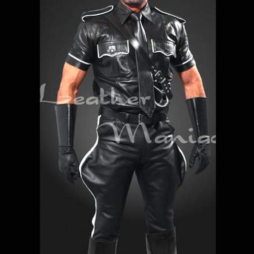 Pantalon cuir homme - Ref 1481685