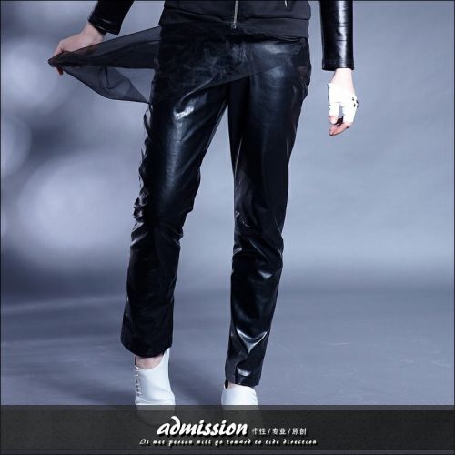 Pantalon cuir homme droit pour adolescent hiver - Ref 1482106