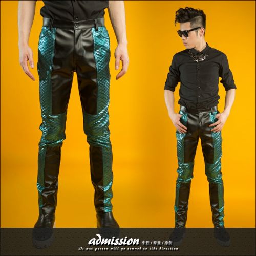 Pantalon cuir homme pour adolescent - Ref 1482191