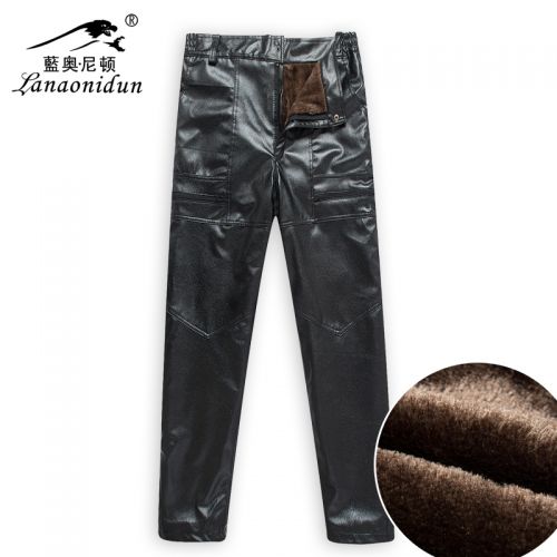Pantalon cuir homme droit pour hiver - Ref 1482211