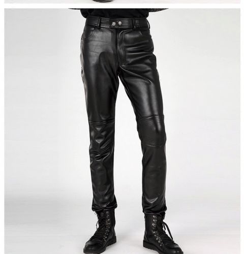 Pantalon cuir homme serré pour grands chantiers automne - Ref 1482300
