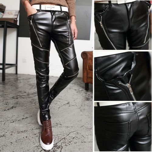 Pantalon cuir homme droit pour adolescent été - Ref 1482309