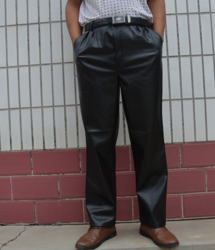 Pantalon cuir homme pour hiver - Ref 1482522