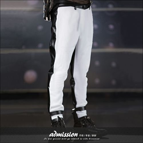 Pantalon cuir homme serré pour jeunesse automne - Ref 1482647