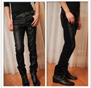 Pantalon cuir homme droit pour adolescent - Ref 1482893