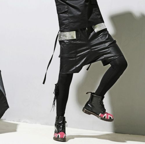 Pantalon cuir homme pour adolescent - Ref 1482909