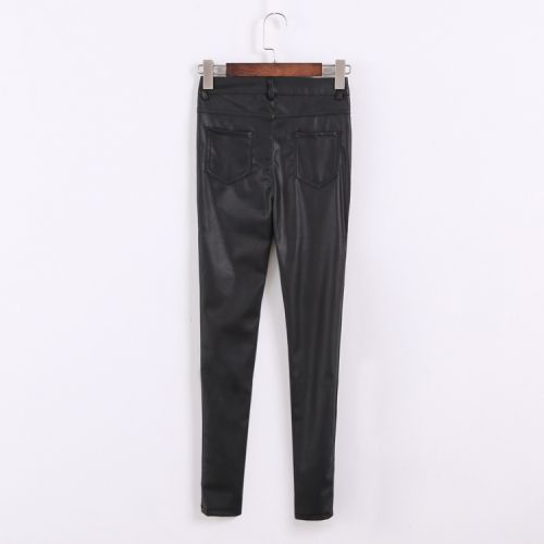 Pantalon cuir homme serré pour jeunesse hiver - Ref 1483071