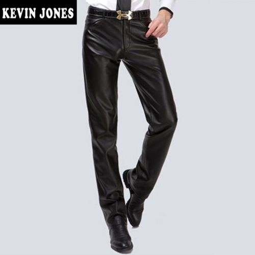 Pantalon cuir homme droit pour jeunesse KEVIN JONES PU hiver - Ref 1483198