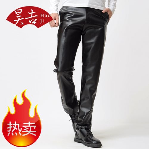 Pantalon cuir homme droit pour automne - Ref 1483288