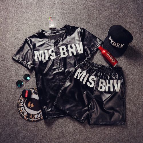 Pantalon cuir homme pour adolescent 16 BLOCKS été - Ref 1483362