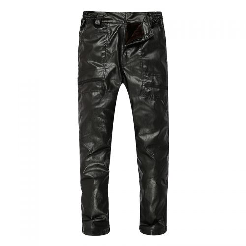 Pantalon cuir homme droit pour hiver - Ref 1483381