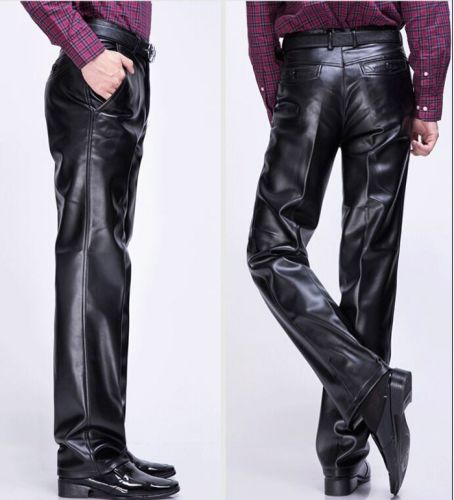 Pantalon cuir homme droit pour hiver - Ref 1483431
