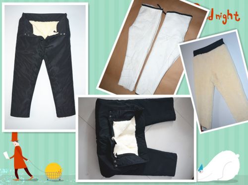 Pantalon cuir homme droit pour hiver - Ref 1483523