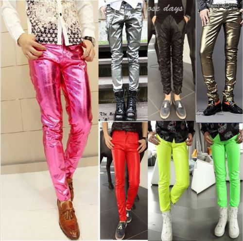 Pantalon cuir homme droit pour jeunesse printemps - Ref 1483563