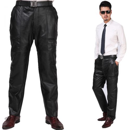 Pantalon cuir homme pour hiver - Ref 1483604