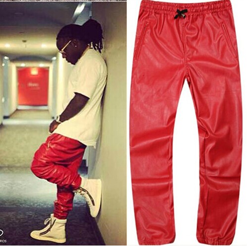 Pantalon cuir homme pour adolescent automne - Ref 1483661