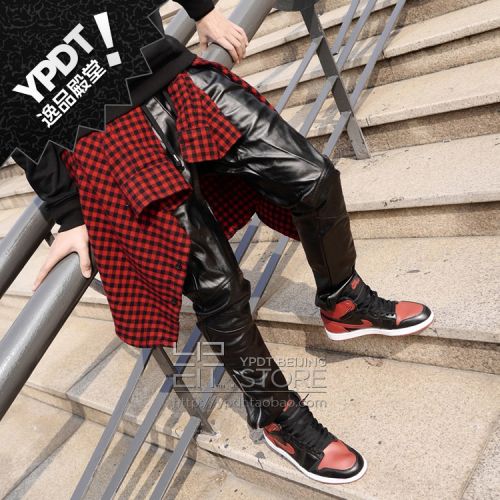 Pantalon cuir homme droit pour jeunesse - Ref 1483698