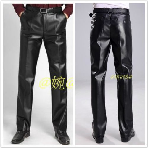 Pantalon cuir homme droit pour hiver - Ref 1483712