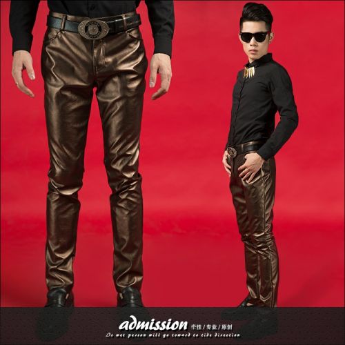 Pantalon cuir homme pour jeunesse automne - Ref 1483816