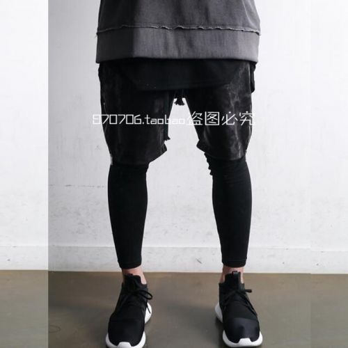 Pantalon cuir homme serré pour jeunesse été - Ref 1483842