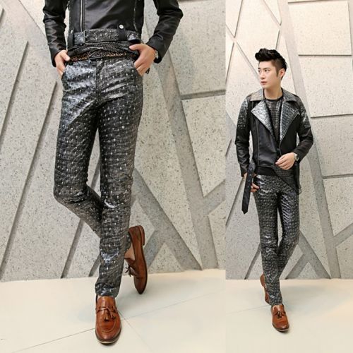 Pantalon cuir homme pour jeunesse automne - Ref 1483901