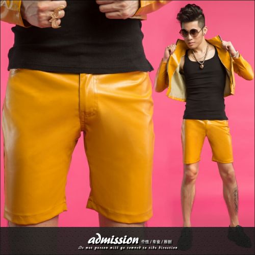 Pantalon cuir homme serré pour jeunesse - Ref 1483903