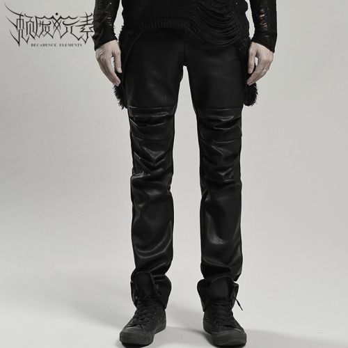 Pantalon cuir homme droit pour jeunesse DECADENCE ELEMENTS hiver - Ref 1483942