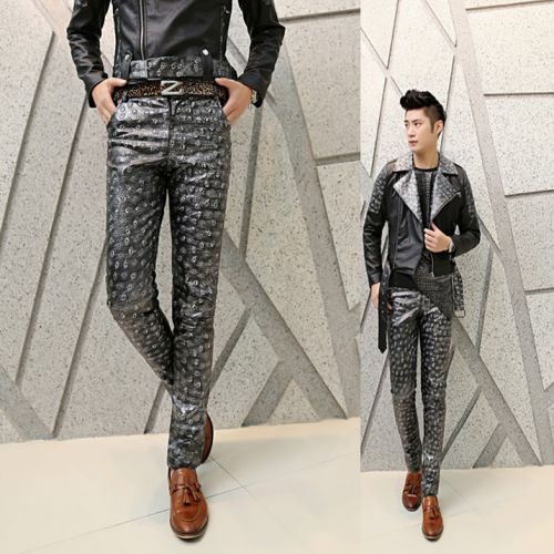 Pantalon cuir homme pour jeunesse automne - Ref 1483951