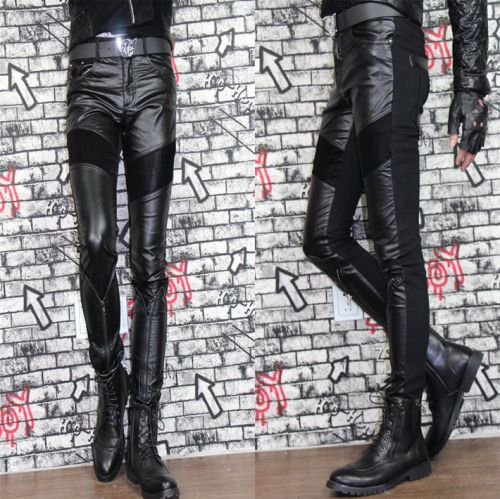 Pantalon cuir homme droit pour adolescent hiver - Ref 1484061