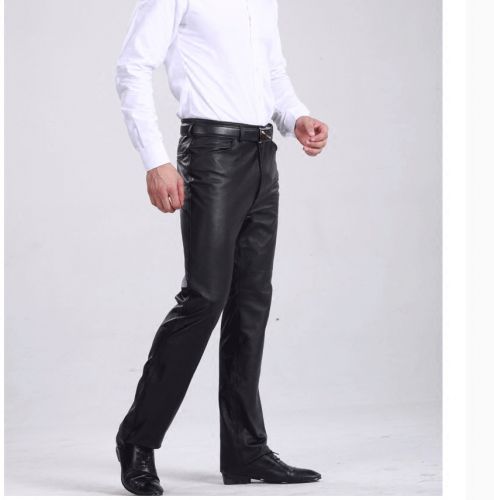 Pantalon cuir homme pour hiver - Ref 1484067