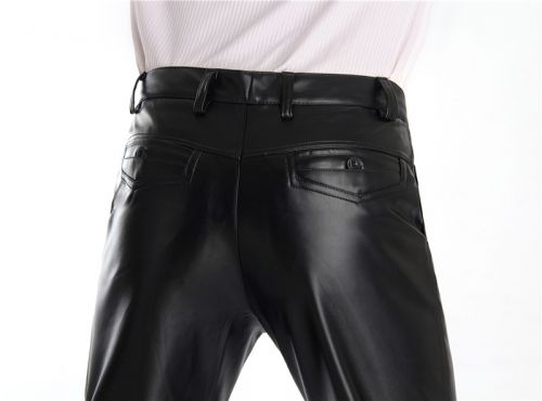 Pantalon cuir homme droit pour hiver - Ref 1484090