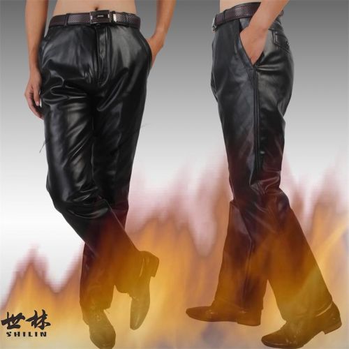 Pantalon cuir homme pour personne âgée automne - Ref 1484122