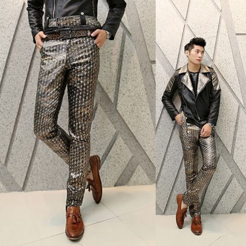 Pantalon cuir homme pour jeunesse automne - Ref 1484127