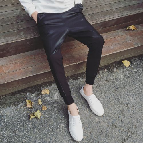 Pantalon cuir homme pour adolescent hiver - Ref 1484186