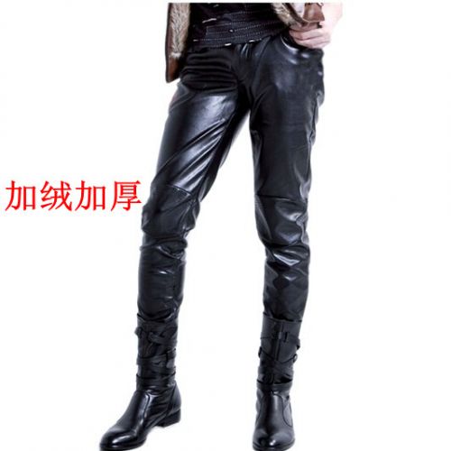 Pantalon cuir homme droit pour jeunesse hiver - Ref 1484213