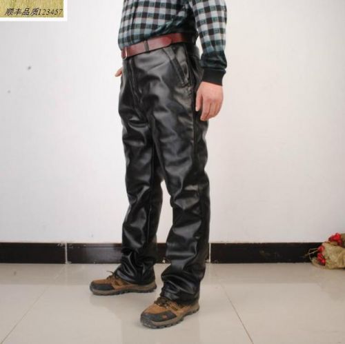 Pantalon cuir homme pour hiver - Ref 1484387