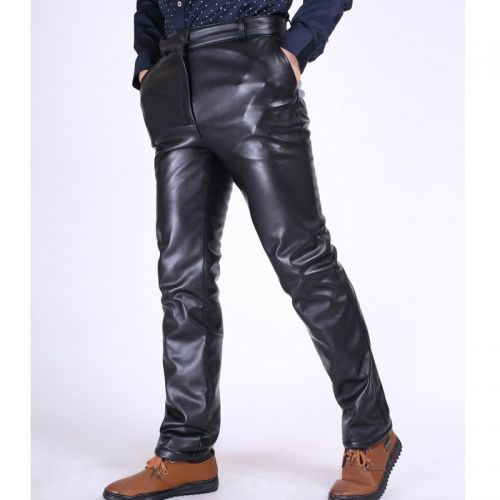 Pantalon cuir homme droit DUNLOP PU pour hiver - Ref 1484492