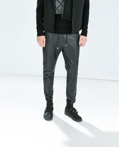 Pantalon cuir homme - Ref 1484560