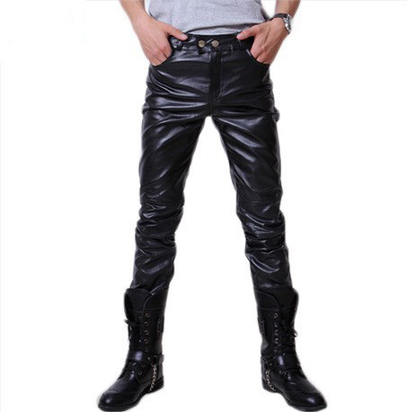 Pantalon cuir homme droit pour jeunesse printemps - Ref 1484651