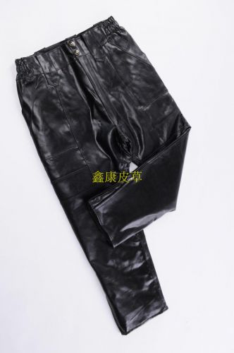 Pantalon cuir homme Première couche de - Ref 1484798