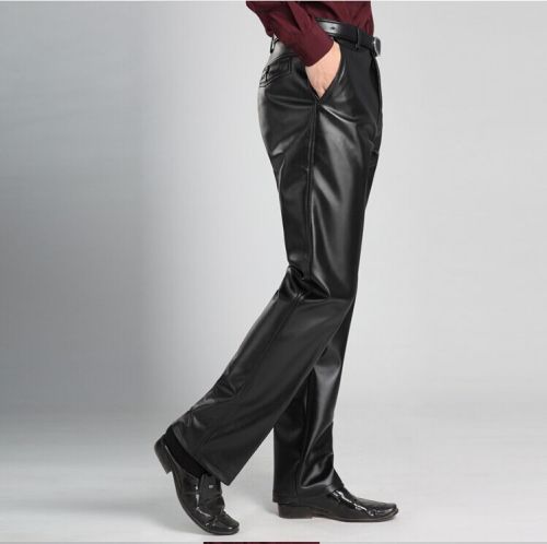 Pantalon cuir homme droit pour hiver - Ref 1484822
