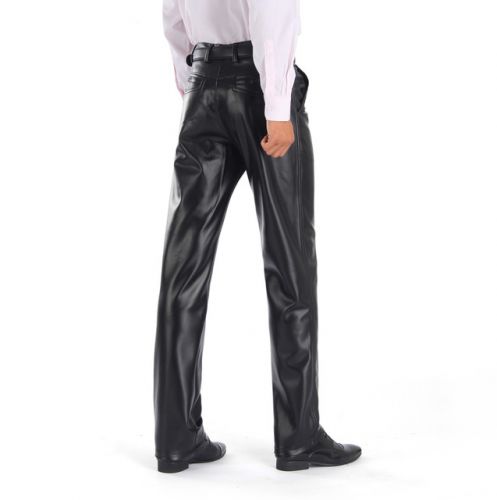 Pantalon cuir homme droit pour printemps - Ref 1484824