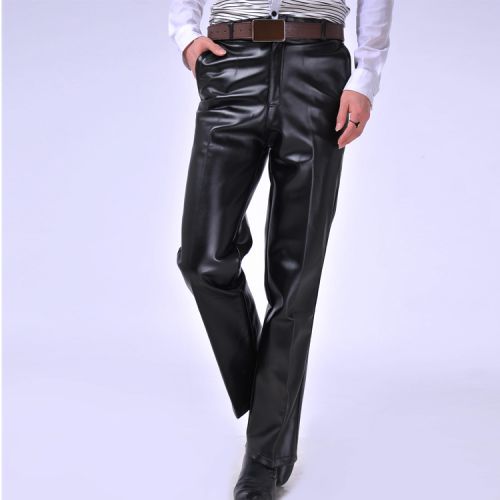 Pantalon cuir homme droit pour hiver - Ref 1484892