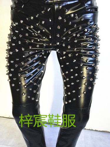 Pantalon cuir homme - Ref 1484929